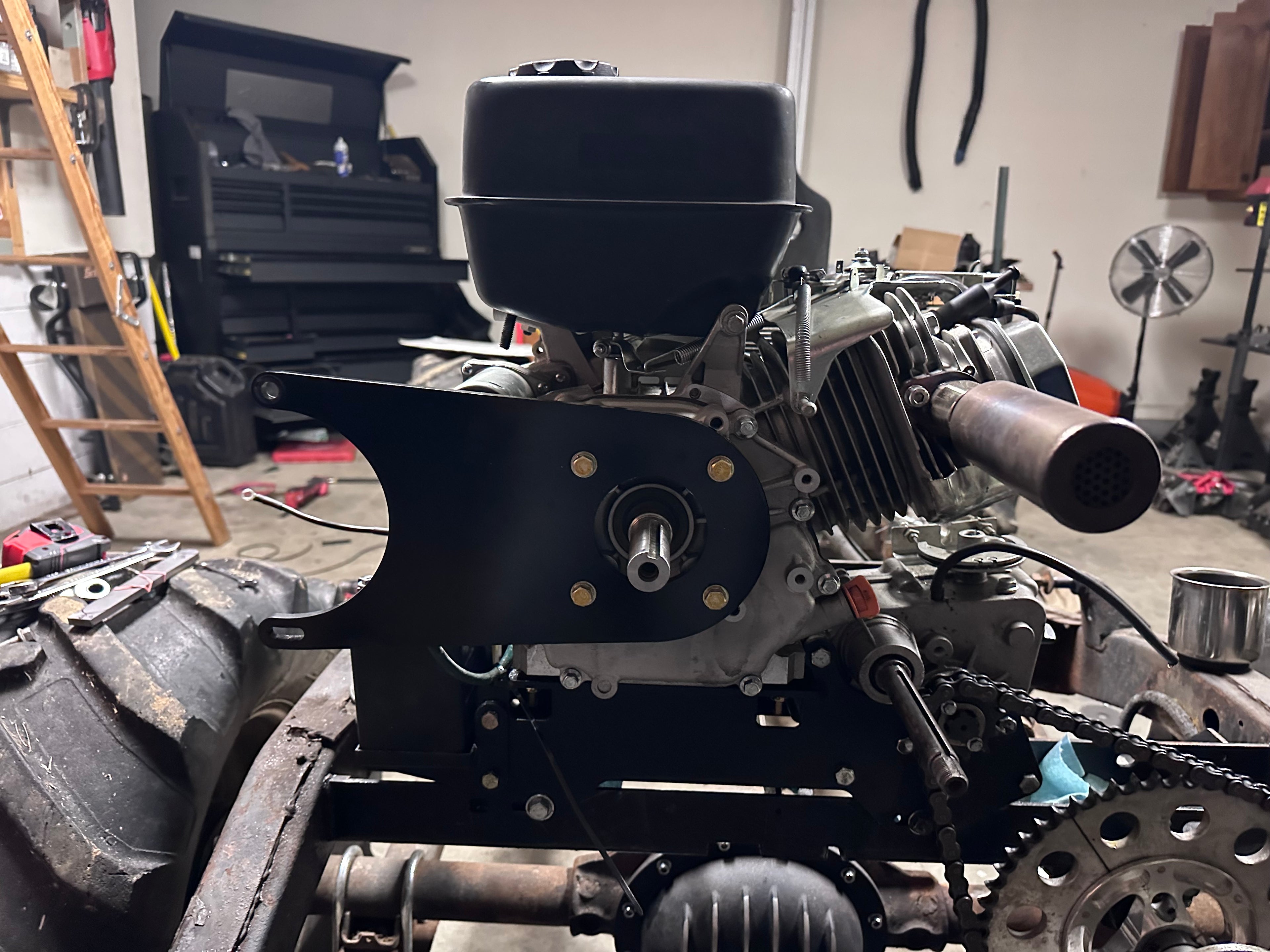 Honda GX390, Predator 420, Predator 459 alternator bracket (9:00 clock position)