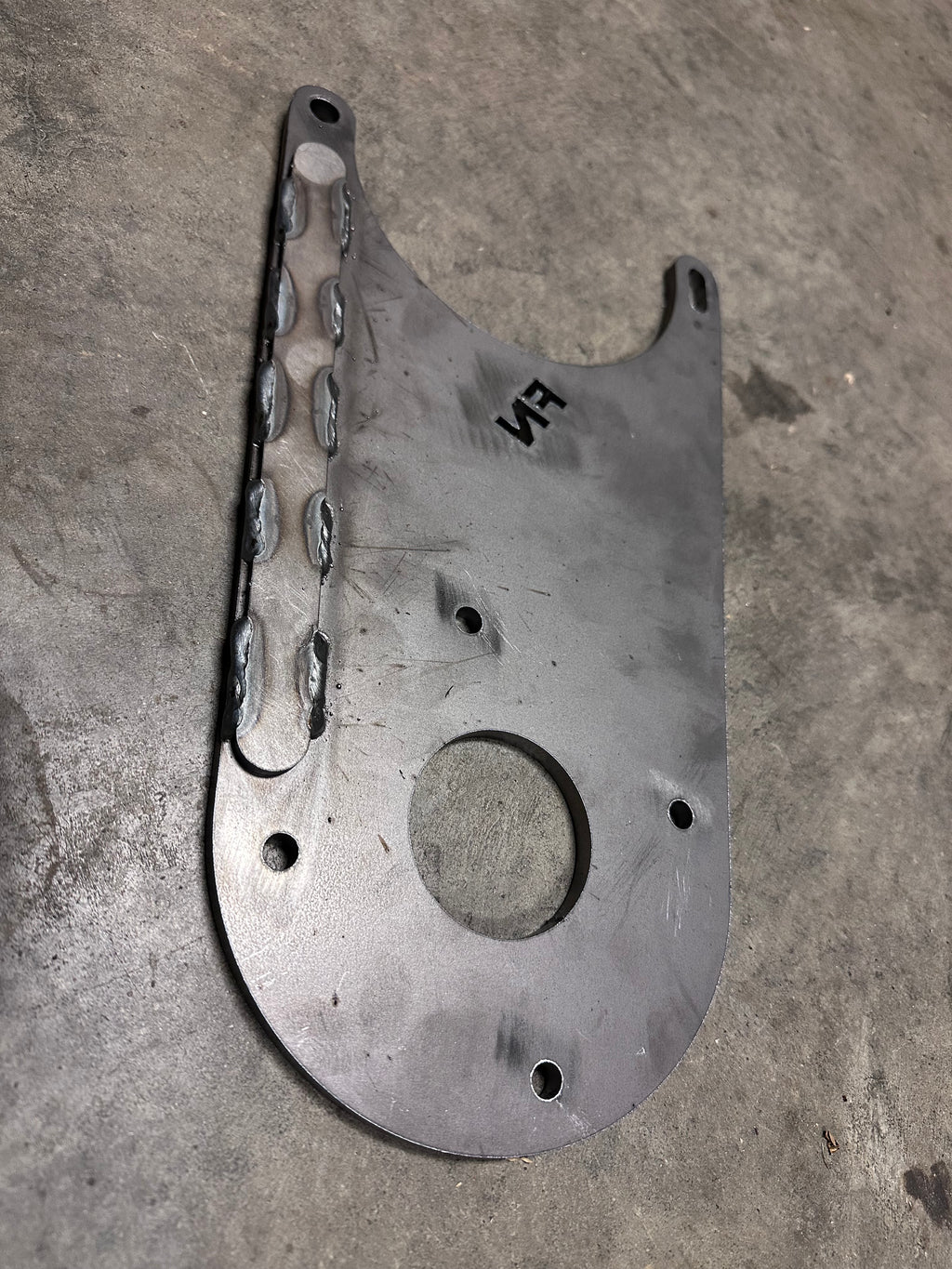 Honda GX390, Predator 420, Predator 459 alternator bracket (10:00 clock position, with fuel tank installed)